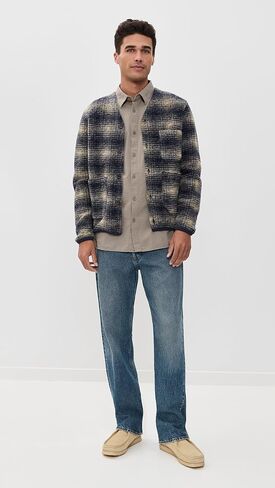 Rhythm Men's Classic Linen Long Sleeve Shirt in Saudi Arabia