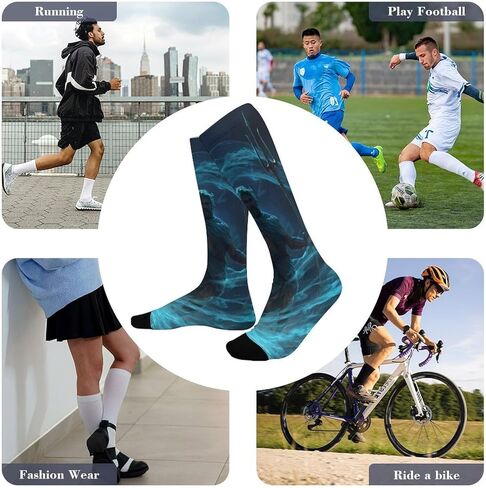 Poseidons Greek God Men's Crew Socks Athletic Tube Soft Comfort Sock for Women in Saudi Arabia