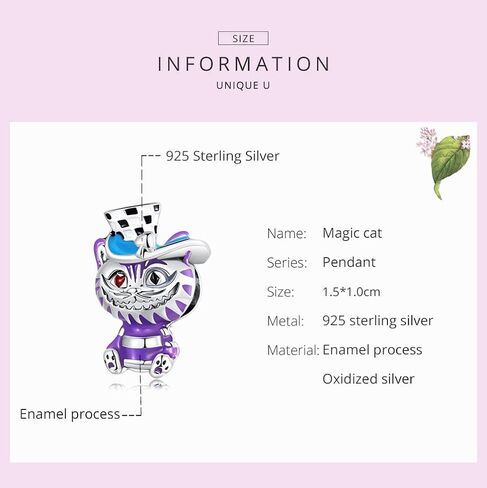 Kerraom Halloween Charm 925 Sterling Silver Beads Horror Charms Series: BOO! Bead, Magical Kitten/Witch/Skeleton Heart/Ghost Beads, Night Light Pumpkin Halloween Bracelet Charms in Saudi Arabia