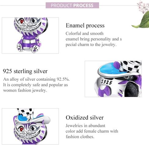 Kerraom Halloween Charm 925 Sterling Silver Beads Horror Charms Series: BOO! Bead, Magical Kitten/Witch/Skeleton Heart/Ghost Beads, Night Light Pumpkin Halloween Bracelet Charms in Saudi Arabia