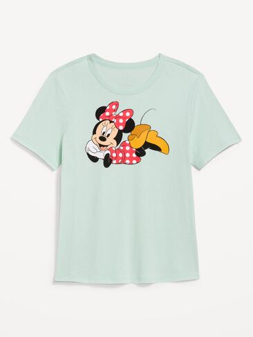 Old Navy Old Navy x Disney Minnie Mouse Vintage Crew-Neck T-Shirt for Women - TILLANDSIA in Saudi Arabia