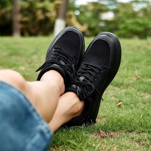 Men's Orthopedic Fashion Sneakers for Plantar Fasciitis: Casual Supportive Cushioned Walking Shoes for Flat Feet and High Arch, Comfortable Arch Support Shoes for Foot and Heel Pain Relief in Kuwait