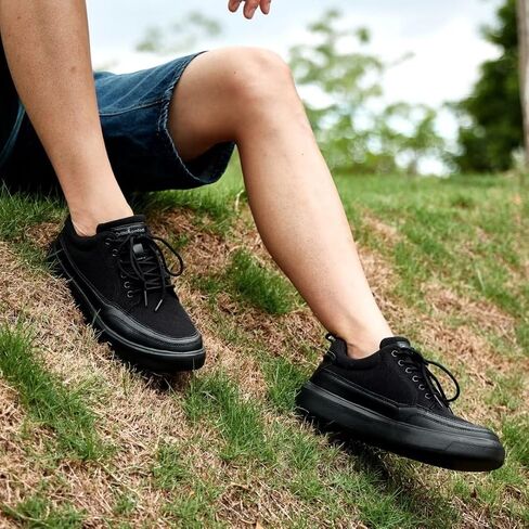 Men's Orthopedic Fashion Sneakers for Plantar Fasciitis: Casual Supportive Cushioned Walking Shoes for Flat Feet and High Arch, Comfortable Arch Support Shoes for Foot and Heel Pain Relief in Kuwait