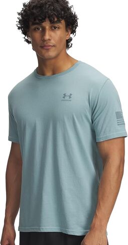 Under Armour Mens Freedom Flag Short Sleeve T-Shirt in Saudi Arabia