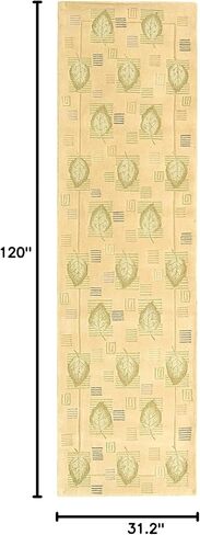 سجادة عداء من مجموعة SAFAVIEH Berkeley - 2'6" x 10'، متنوعة، صوف مصنوع يدويًا، مثالية للمناطق ذات حركة المرور العالية في غرفة المعيشة وغرفة النوم (BK46A) in Saudi Arabia
