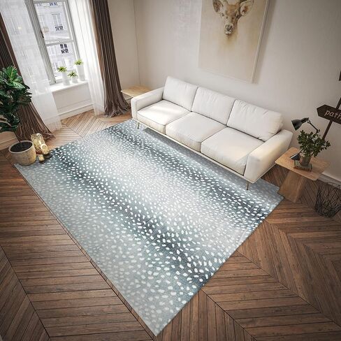 Addison Rugs Safari ASF33 رمادي قابل للغسل 2'3" x 7'6" سجادة للمدخل الداخلي والخارجي، سجادة منطقة المطبخ مقاومة للبقع وقابلة للغسل للحمام والدخول والفناء والغسيل وغرفة النوم in Saudi Arabia