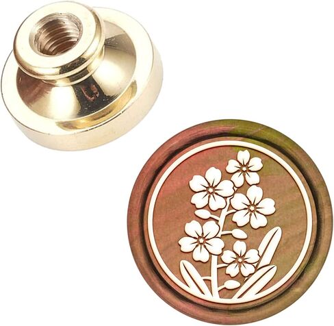CRASPIRE Wax Seal Stamp Head Butterfly Removable Sealing Brass Stamp Head 25mmfor Creative Gift Envelopes Invitations Cards Decoration in Saudi Arabia