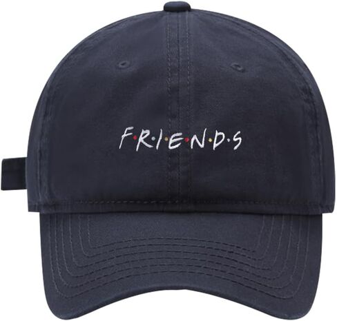Juiwuerqi Baseball Cap Mens Women Letter Friends Embroidered Unisex Cotton Adjustable Outdoor Dad Hats for Men in Saudi Arabia