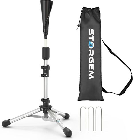 Storgem Baseball و Softball Tee ، Tee Batting ، Tees للبيسبول للضرب ، حامل التدريب على الكرة ، تعديل الارتفاع السهل in Kuwait