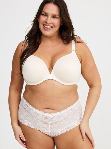 Torrid Women's Plus Size Bra - Perfect T-Shirt Lightly Lined Front-Close Bra in Saudi Arabia