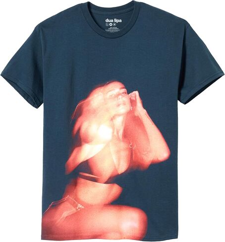 Dua Lipa Unisex-Adult Dua Lipa Official Merch Illusion T-Shirt in Saudi Arabia