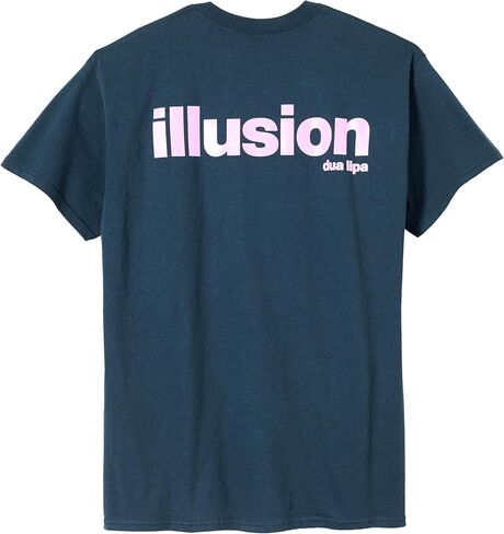 Dua Lipa Unisex-Adult Dua Lipa Official Merch Illusion T-Shirt in Saudi Arabia