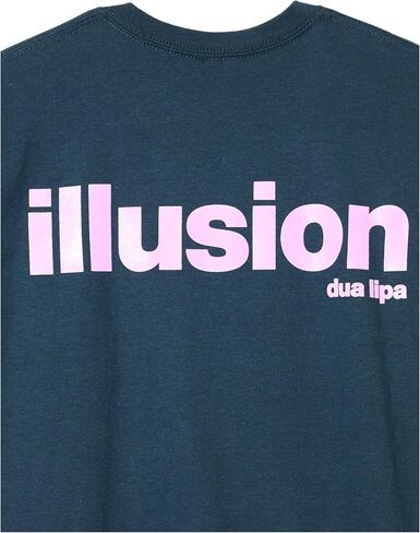 Dua Lipa Unisex-Adult Dua Lipa Official Merch Illusion T-Shirt in Saudi Arabia