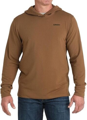 Cinch Men's Brown Hoodie in Saudi Arabia