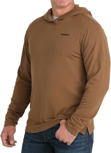 Cinch Men's Brown Hoodie in Saudi Arabia