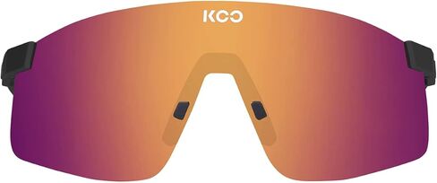 نظارات KOO Nova الشمسية خفيفة الوزن، حماية 100% من الأشعة فوق البنفسجية للجري والمشي لمسافات طويلة - أسود غير لامع فوشيا in Saudi Arabia