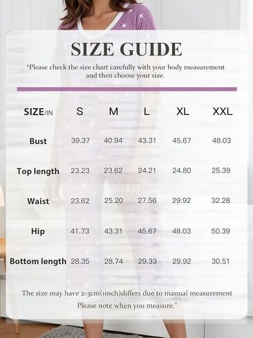 2Pcs Women's Pajamas Sets 2026, Nightwear Cute Print V Neck Tops & Capri Pants Soft Sleepwear Loungewear in Saudi Arabia