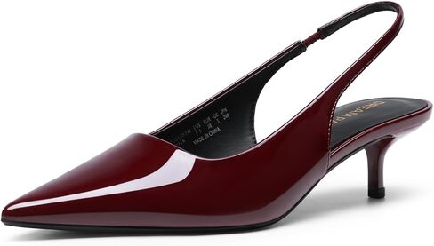 أحذية نسائية من DREAM PAIRS بكعب قطط من الخلف ومغلقة عند الأصابع أحذية مريحة بمقدمة مدببة وحفلات الزفاف أحذية أنيقة in Saudi Arabia