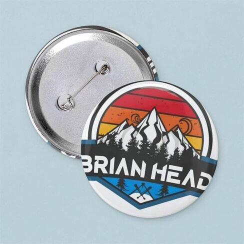 CafePress Brian Head Brian Head Utah 2.25 Button 2.25" Round Pinback Button in Saudi Arabia