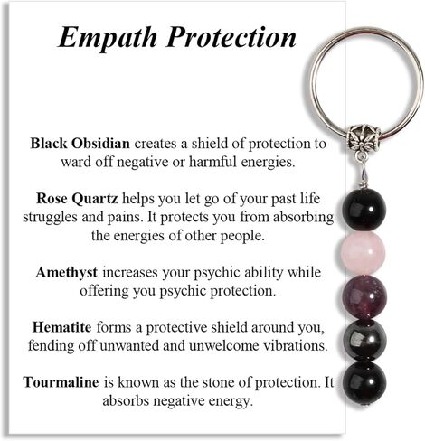 QqzsJewls Natural Crystals Keychain for Women Men, Evil Eye Protection Negative Blocker Anxiety Relief Gifts for Her Him in Saudi Arabia