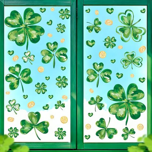 6 Sheets Easter Window Clings, Cute Bunny Window Stickers, Sping Glass Decorations, Spring Flower Easter Eggs Bunny Stickers, Double Sided Static Window Decals for Home Office School Shop Decor in Saudi Arabia