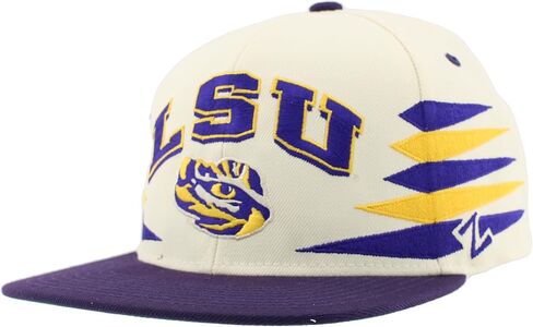 ZHATS Standard NCAA Officially Licensed Hat Flat Snapback Z11 Retro Diamond, Team Color, One Size in Kuwait