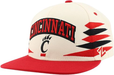 ZHATS Standard NCAA Officially Licensed Hat Flat Snapback Z11 Retro Diamond, Team Color, One Size in Kuwait