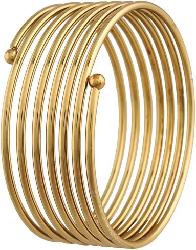 أساور I Jewels الهندية لحفلات الزفاف بوليوود سبرينغ كادا للنساء in Saudi Arabia