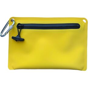 IPX7 Waterproof Pouch - Military Grade Abrasion Resistant 840D Nylon TPU - TOPAZ Airtight Zipper (Size 9 X 6 Inches) in Kuwait