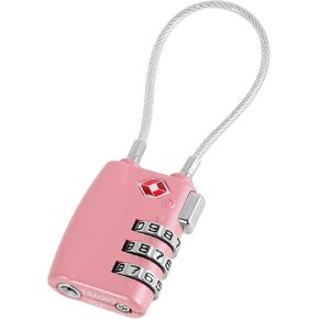 1Pcs Luggage Locks 3 Digit Travel Combination Locks Portable Small Combination Padlocks Zinc Alloy Suitcase Locks for Travel Bag Suitcase Lockers Backpack,Blue in Kuwait