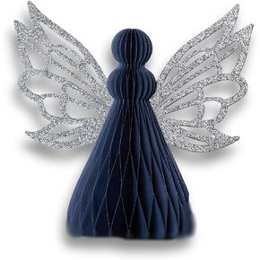 Your Heart's Content Honeycomb Folding Paper Set of 3 Snowman, Vintage Winter Accent, Christmas Tabletop, Holiday Mantel Accent, Kids Bookshelf (Set 3 Snowmen) in Kuwait