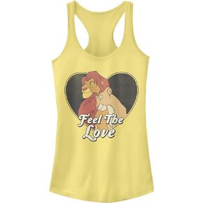 قميص بدون أكمام للأطفال من Lion King Simba وNala Valentine Feel The Love Racerback in Saudi Arabia