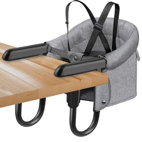 Hook On Chair,Portable Baby Feeding Seat Attached to Table,Clip on High Chair with Fold-Flat Storage Bag,Easy Clean Fast Table Chair for Home and Travel,Tight Fixing and Anti Drop Toddler High Chair. in Kuwait