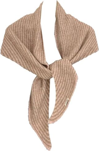 Caistre Winter Knitted Stripe Scarf for Women Fashion Shoulder Wrap Soft Cashmere Feel Scarfs Lightweight Neck Warmer in Saudi Arabia