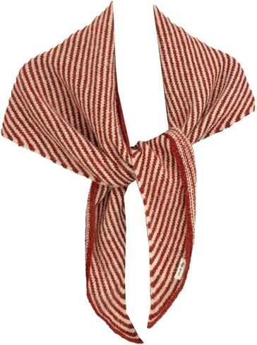 Caistre Winter Knitted Stripe Scarf for Women Fashion Shoulder Wrap Soft Cashmere Feel Scarfs Lightweight Neck Warmer in Saudi Arabia