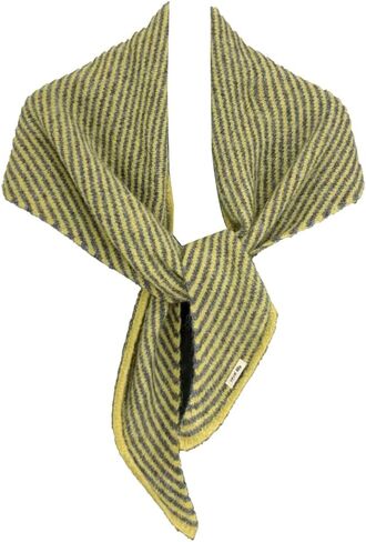 Caistre Winter Knitted Stripe Scarf for Women Fashion Shoulder Wrap Soft Cashmere Feel Scarfs Lightweight Neck Warmer in Saudi Arabia