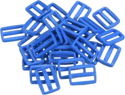 50 حزمة Tri -Glide Slide - Bashlain Slide Roasles قابلة للتعديل قابلة للتعديل ، تنطبق على أجهزة حزام حزام المحفظة (1 بوصة ، برتقالي) in Kuwait
