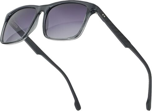 VEQINIKA Men's Polarized Sunglasses UV400 Protection Carbon Fiber Frame Aviator Style for Driving Fishing Golf in Saudi Arabia