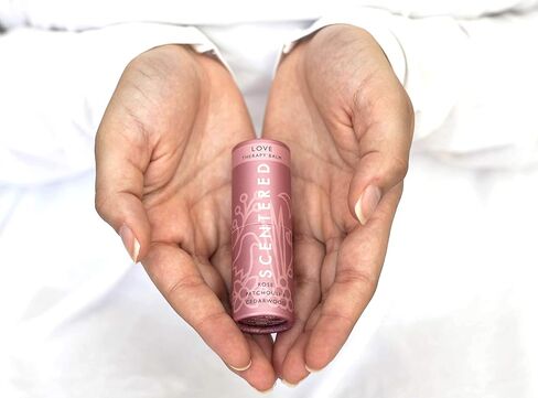 Scentered Aromatherapy Love Balm Christmas Stocking Gift for Emotional Wellbeing - Essential Oils Roll On with Rose & Ylang Ylang - Self-Care Stocking Stuffers for Women in Saudi Arabia