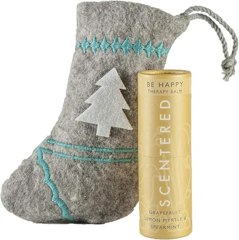 Scentered Aromatherapy Love Balm Christmas Stocking Gift for Emotional Wellbeing - Essential Oils Roll On with Rose & Ylang Ylang - Self-Care Stocking Stuffers for Women in Saudi Arabia