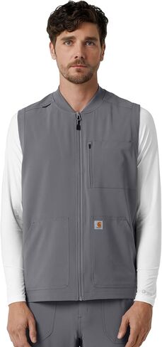 Carhartt Mens Men's Force® Cross-Flex Lightweight Scrub Vest in Saudi Arabia