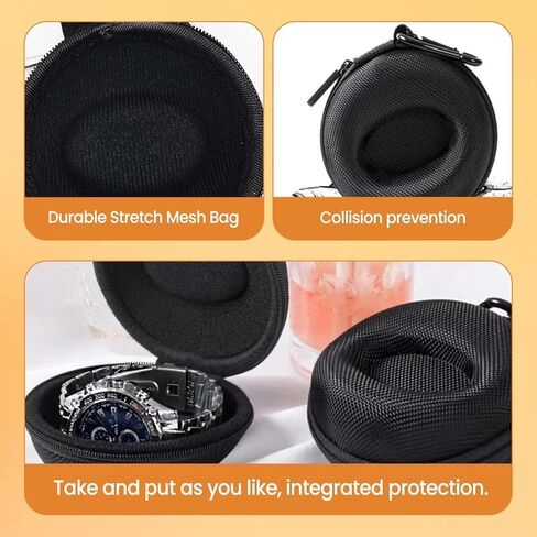 Portable Watch Case – Waterproof Watch Display Case Drawer for Men or Women, Durable Dustproof Watches Holder Organizer for Travel in Saudi Arabia