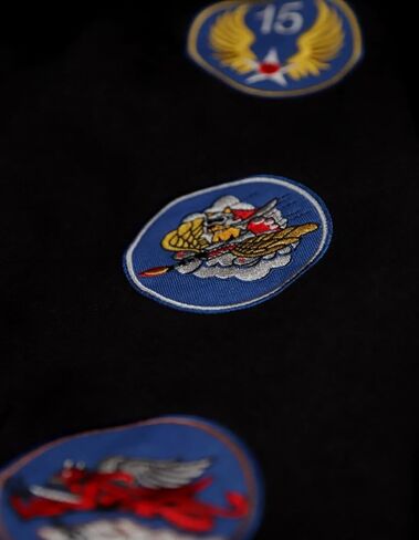 بلوفر رجالي بغطاء للرأس من TCEShop Big Boy Tuskegee Airmen S4 [أسود] - ID#39380-15-225-0-0 in Saudi Arabia