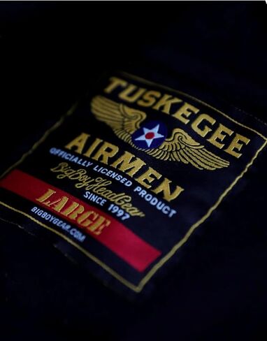 بلوفر رجالي بغطاء للرأس من TCEShop Big Boy Tuskegee Airmen S4 [أسود] - ID#39380-15-225-0-0 in Saudi Arabia