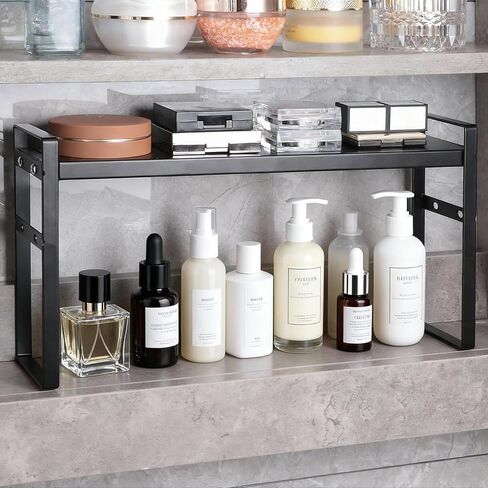 EAROND Medicine Cabinet Organizer with Removable Dividers, 3-Tier Stackable Drawer Storage for Bathroom, RV, Vanity, Countertop & Desk in Saudi Arabia