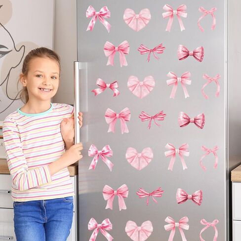 مجموعة 8 أوراق من الملصقات الجدارية ذات القوس الوردي، مقاس 7.9 × 11.8 بوصة، ملصقات حائط على شكل أقواس مائية وردية عصرية لغرف الأطفال وغرفة النوم والفصول الفنية وديكور غرفة الأطفال والفتيات in Kuwait