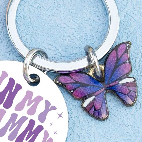 Yoxiumi Grammy Gifts Ideas from Grandchildren Grammy Birthday Gifts from Grandkids Grandma Keychain in Saudi Arabia