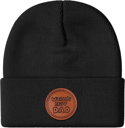 قبعة Mepase Dad Beanie أفضل هدايا قبعة الأب من ابنة الابن للرجال في عيد ميلاد الأب في الشتاء in Kuwait