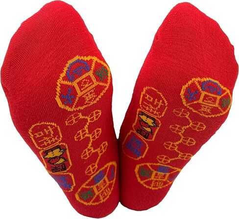 PHOGARY Novelty Socks Good Luck Red Sock in Saudi Arabia
