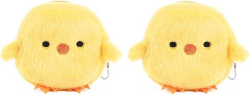 2Pcs Yellow Cute Cartoon Coin Purse,Creative Chicken Pig Avocado Fruit Shape Bag for Girls Mini Zipper Purse Wallets Women's Coin Purses and Pouches(ZS287) in Saudi Arabia